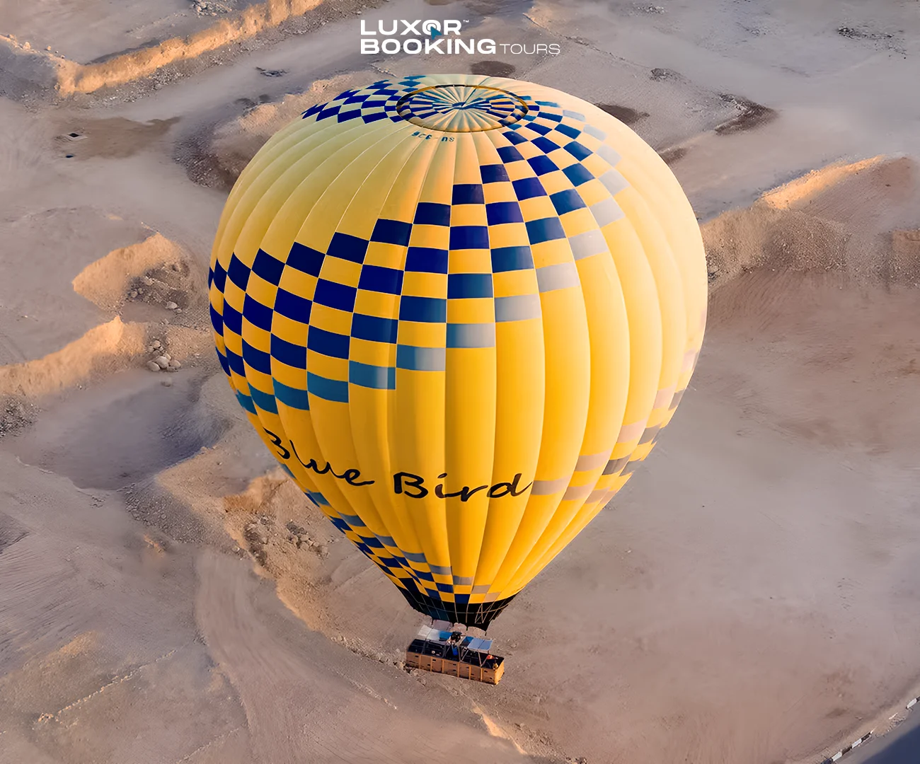 Hot air balloon ride over Luxor at sunrise