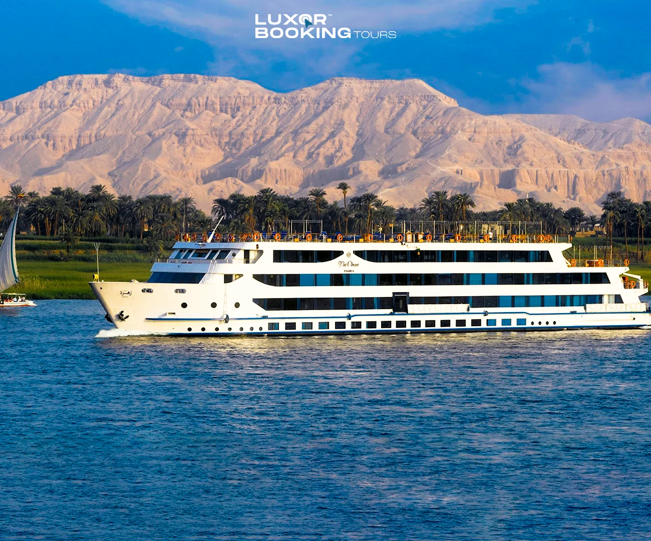 Luxor to Aswan Nile cruise sailing