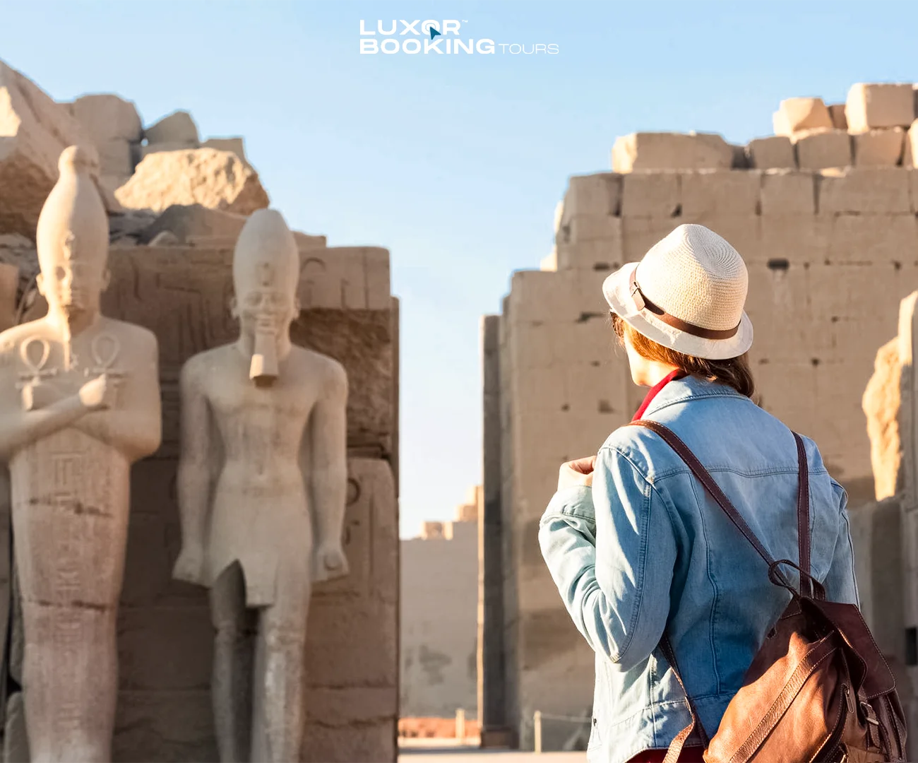 Realistic view of traveling in Luxor