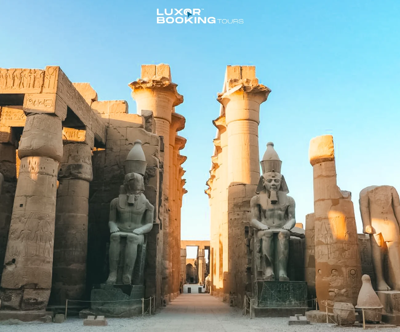 Travelers exploring Luxor temples while learning common travel misconceptions