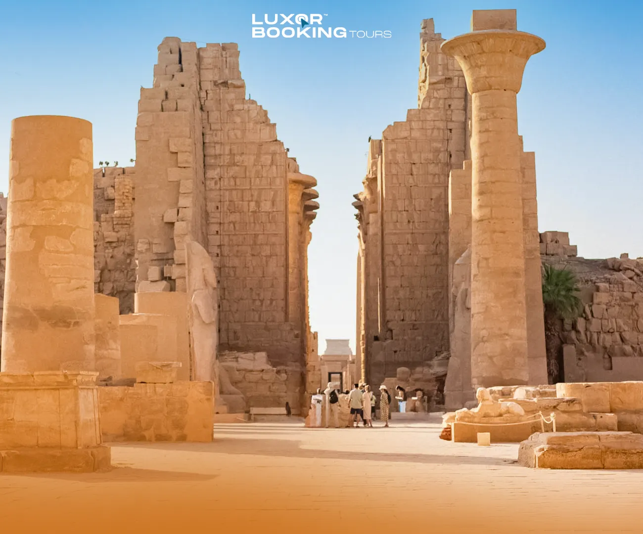 Traveler reviewing a crowded Luxor itinerary and adjusting plans