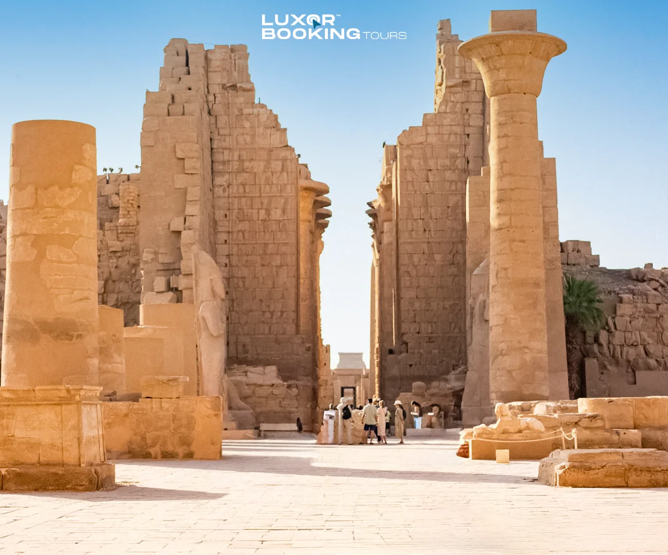 Traveler reviewing a crowded Luxor itinerary and adjusting plans