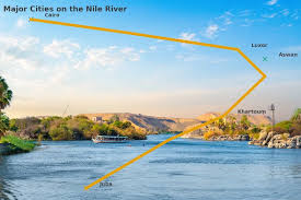 luxor and aswan travel route along the nile river