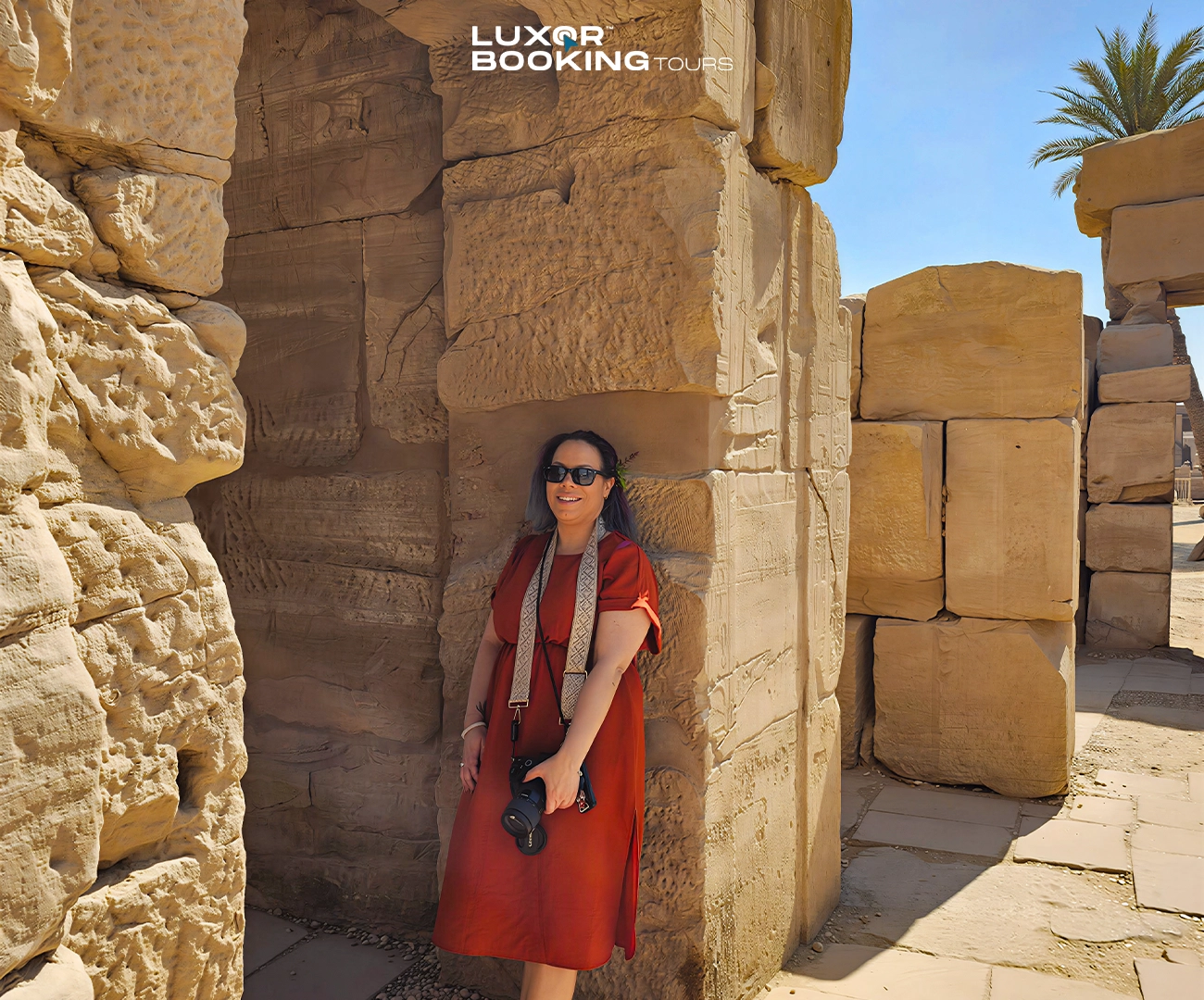 luxor temple during sunrise showing best time to visit