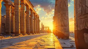 luxor temple during sunrise showing best time to visit