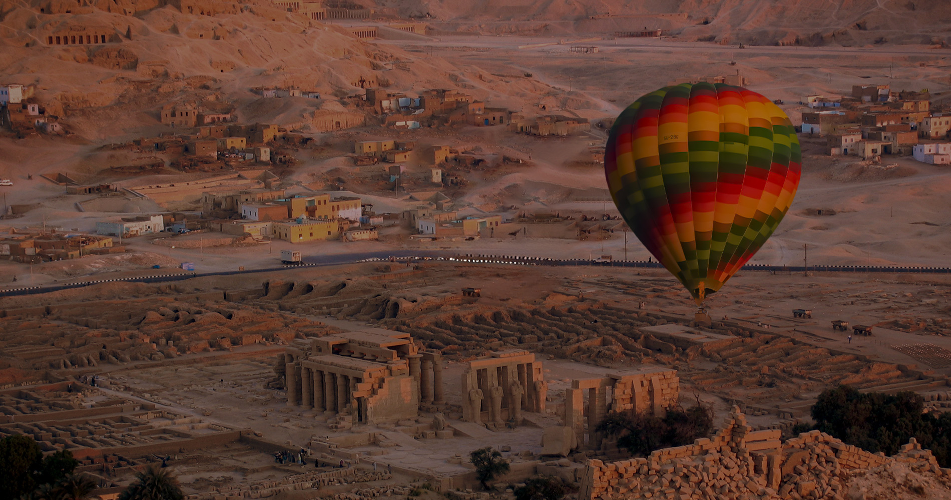 Hot Air Balloon Ride in Luxor – Magical Sunrise Over the Nile and Temples