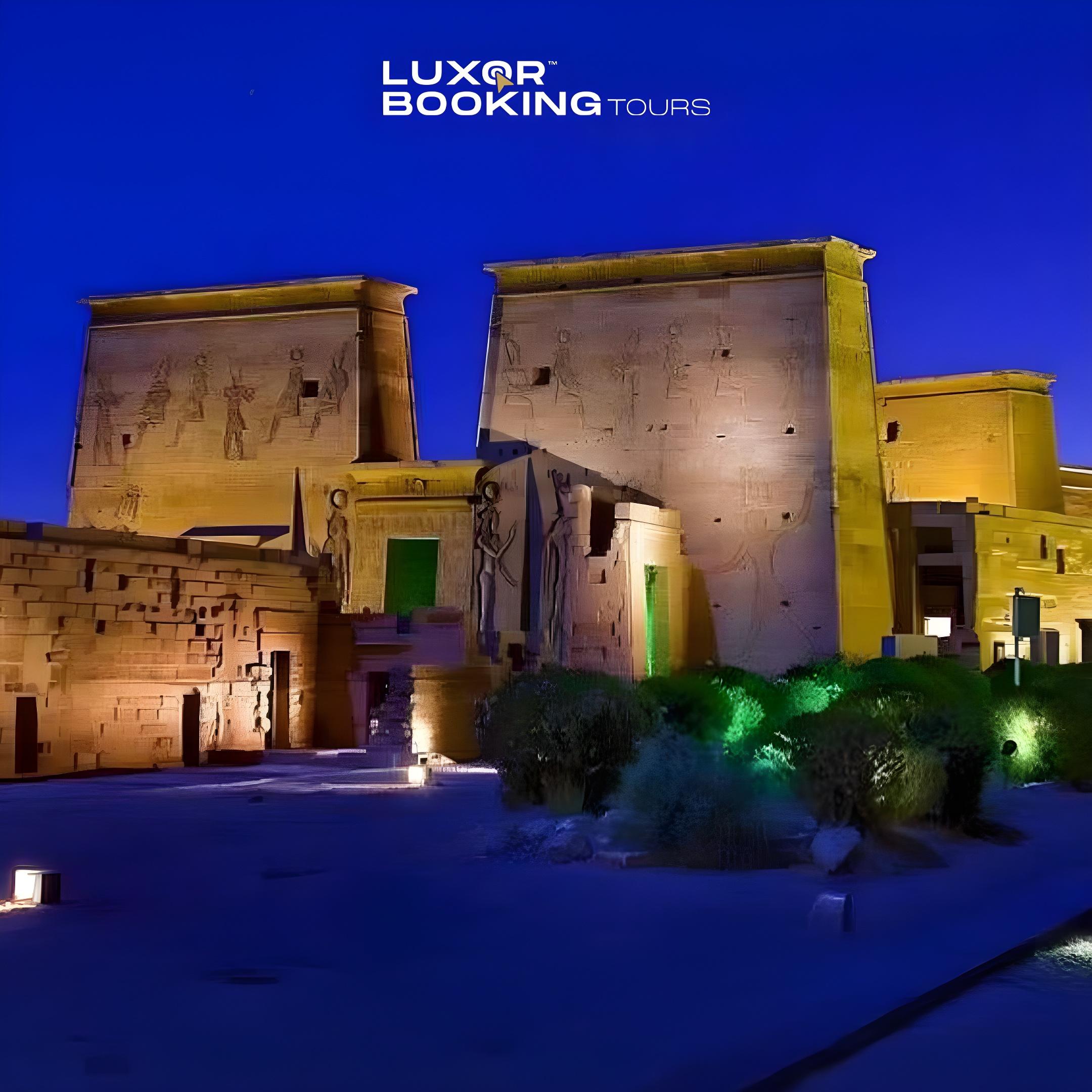 Sound and  Light show at Philae Temple