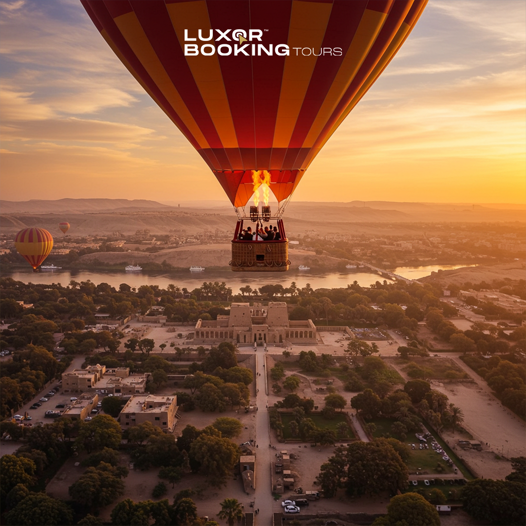 Safaga Port: Luxor Hot Air Balloon Ride and Day Tour with Meals